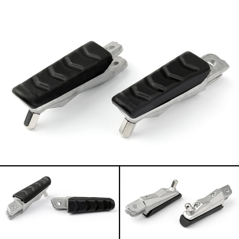 Front/Rear Footrest Pedals Foot Pegs For BMW F800GT 11-13 F800S 04-08 F800ST Generic