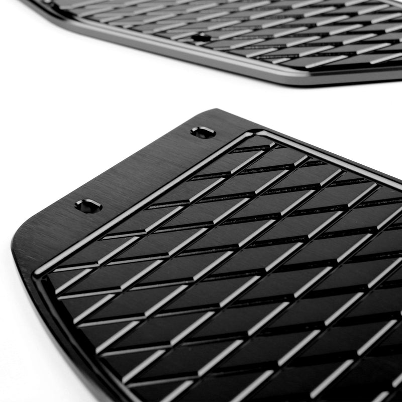 Foot Peg Plate Footrest Step Pad Mat Cover Fit for Yamaha XMAX 300 2017-2018 Generic