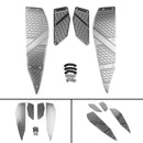 Foot Peg Plate Footrest Step Pad Mat Cover Fit for Yamaha XMAX 300 2017-2018 Generic