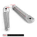 Rear Foot Peg Footrest For Yamaha YZF R1 1998-2014 R6 1999-2014 R6S 2003-2008 Generic