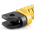 Front Footpegs For Yamaha MT/FZ07 MT/FZ09 FZ-6 For Yamaha YZF R3 R6 R25 R1 Generic