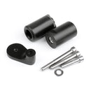 Frame Sliders Crash Protector Suzuki GSXR 1000 2001-2002 No Cut Black Generic