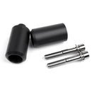 Yamaha YZF 600 R6 1999-2002 Frame Sliders Crash Protector Black