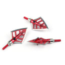Arrow Grain Shooting Broadheads Archery 125/100 New Heads US Hunting 3/6/12pcs