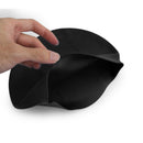 2x Swimming Cap Waterproof Silicone Swim Pool Hat For Adult Men And Women BK+PIN