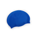 2x Swimming Cap Waterproof Silicone Swim Pool Hat For Adult Men And Women BU+PIN