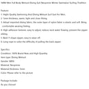 5MM Men Full Body Wetsuit Diving Suit Neoprene Winter Swimwear Surfing Triathlon