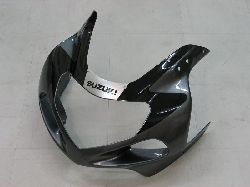 Fairings 2000-2002 Suzuki GSXR 1000 Silver & Black  Generic