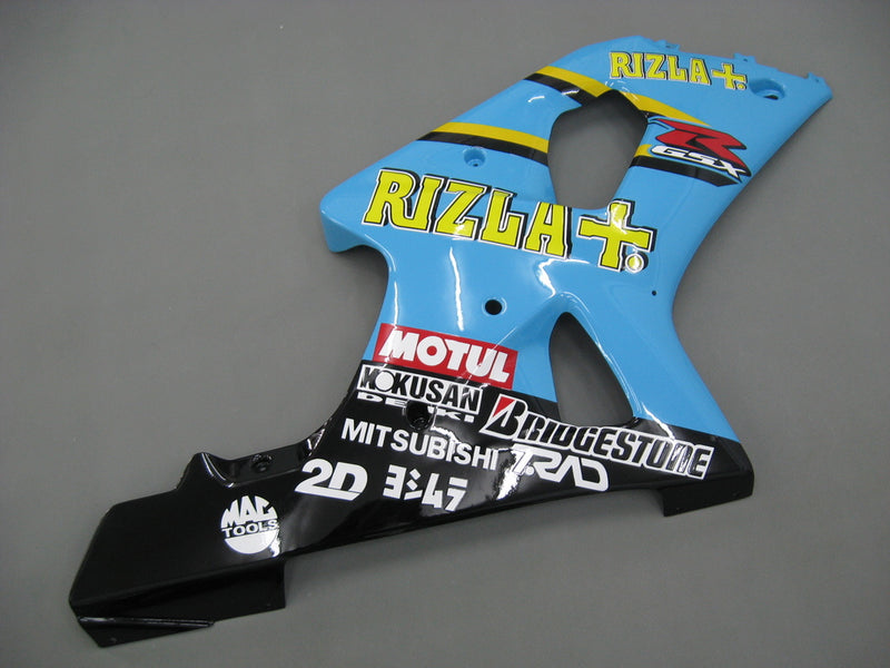 Fairings 2000-2002 Suzuki GSXR 1000 Blue Black Rizla Racing Generic