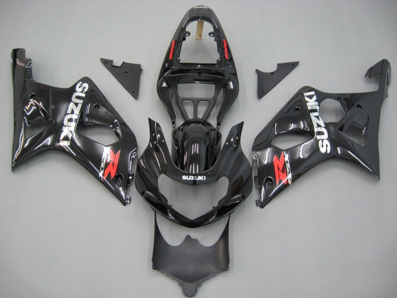 Fairings 2000-2002 Suzuki GSXR 1000 Black Suzuki GSXR Racing Generic