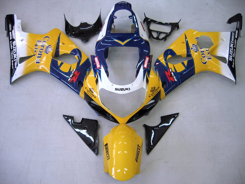 Fairings 2000-2002 Suzuki GSXR 1000 Yellow & Blue Corona GSXR  Generic