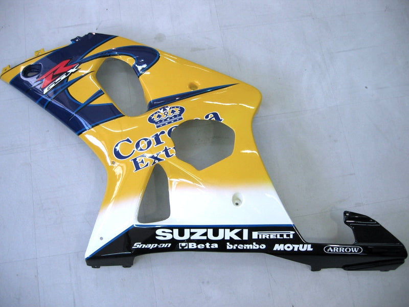 Fairings 2000-2002 Suzuki GSXR 1000 Yellow & Blue Corona GSXR  Generic