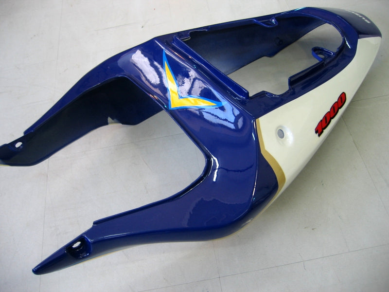 Fairings 2000-2002 Suzuki GSXR 1000 Yellow & Blue Corona GSXR Racing Generic