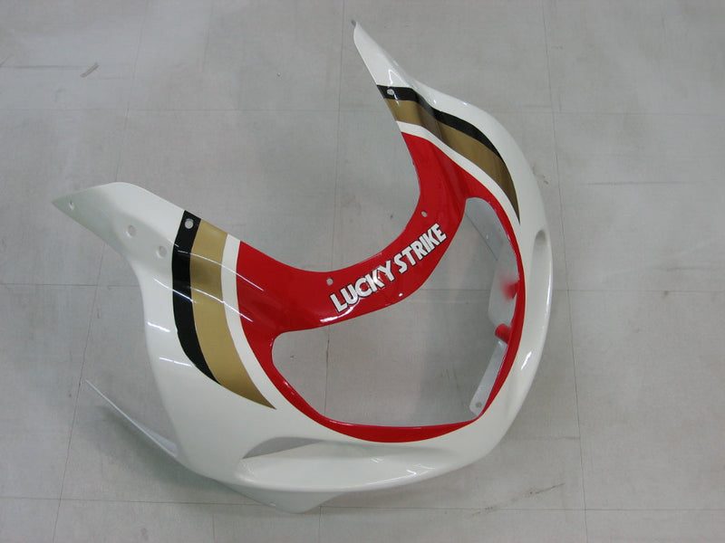 Fairings 2000-2002 Suzuki GSXR 1000 White & Red Lucky Strike  Generic