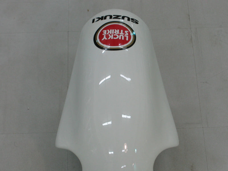 Fairings 2000-2002 Suzuki GSXR 1000 White & Red Lucky Strike  Generic