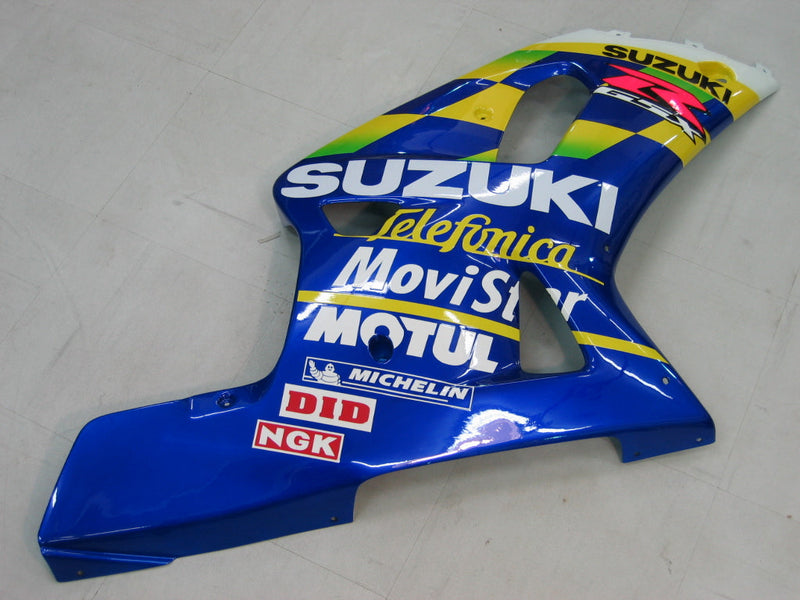 Fairings 2000-2002 Suzuki GSXR 1000 Blue Movistar  Generic