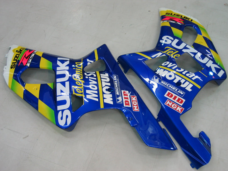 Fairings 2000-2002 Suzuki GSXR 1000 Blue Movistar  Generic