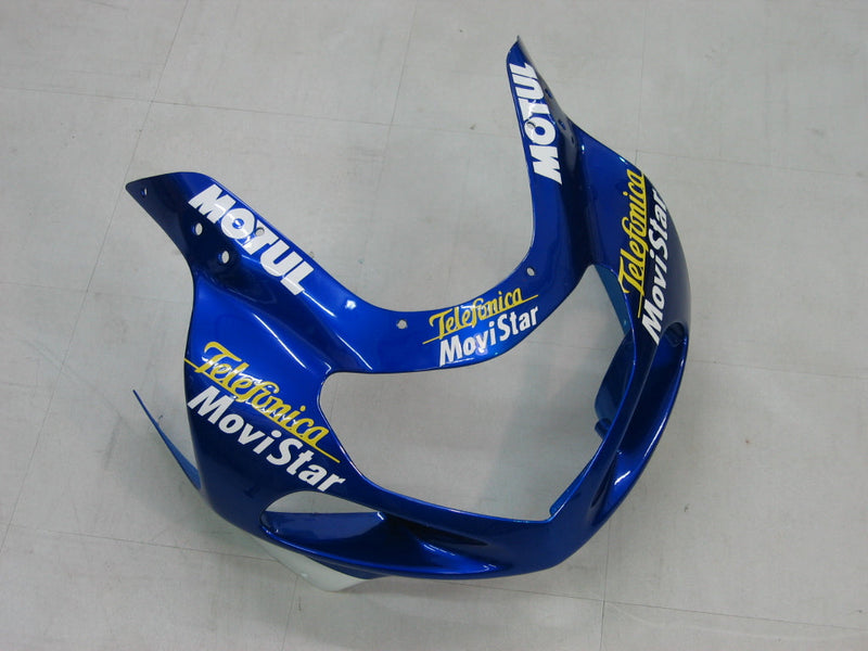 Fairings 2000-2002 Suzuki GSXR 1000 Blue Movistar  Generic