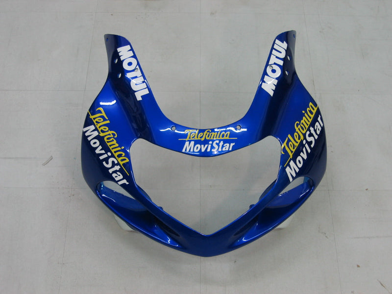 Fairings 2000-2002 Suzuki GSXR 1000 Blue Movistar  Generic