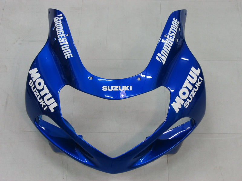 Fairings 2000-2002 Suzuki GSXR 1000 Blue & White Motul Racing Generic