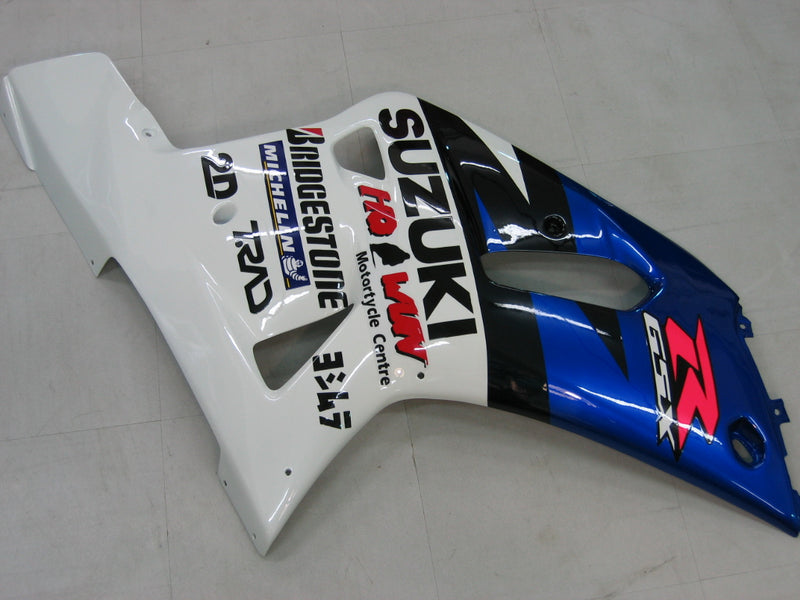 Fairings 2000-2002 Suzuki GSXR 1000 Blue & White Motul Racing Generic