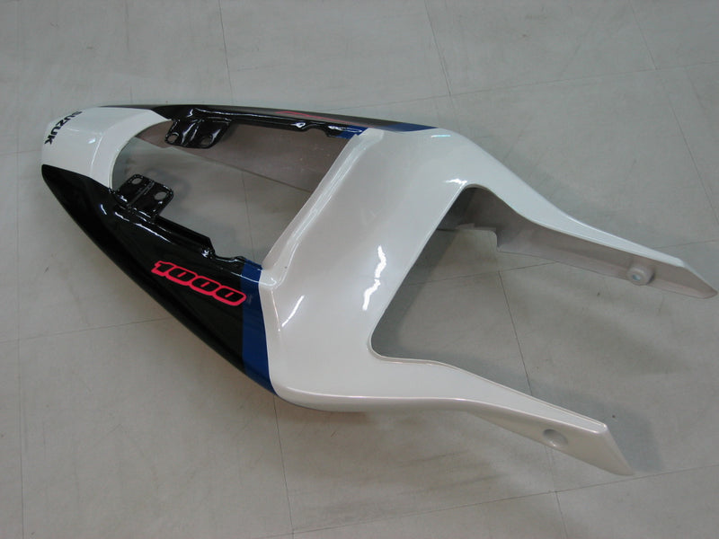 For GSXR1000 2003-2004 Bodywork Fairing White ABS Injection Molded Plastics Set