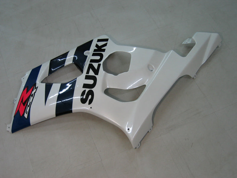 Fairings 2003-2004 Suzuki GSXR 1000 White & Blue GSXR  Generic