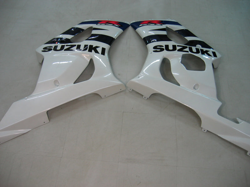 Fairings 2003-2004 Suzuki GSXR 1000 White & Blue GSXR Racing Generic