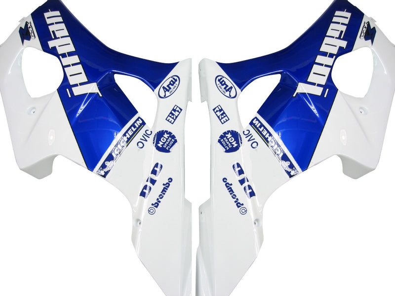 Fairings 2003-2004 Suzuki GSXR 1000 White & Blue Jordan  Racing Generic