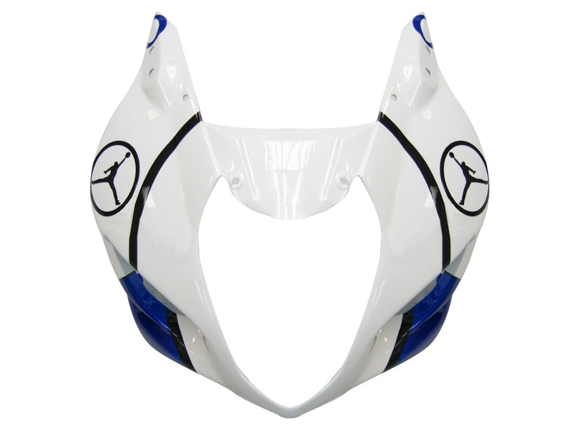 Fairings 2003-2004 Suzuki GSXR 1000 White & Blue Jordan  Racing Generic