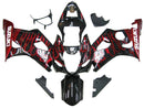 Fairings 2003-2004 Suzuki GSXR 1000 Black & Red Flame Suzuki  Generic