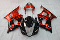 For GSXR1000 2003-2004 Bodywork Fairing Black Red ABS Injection Molded Plastics Set