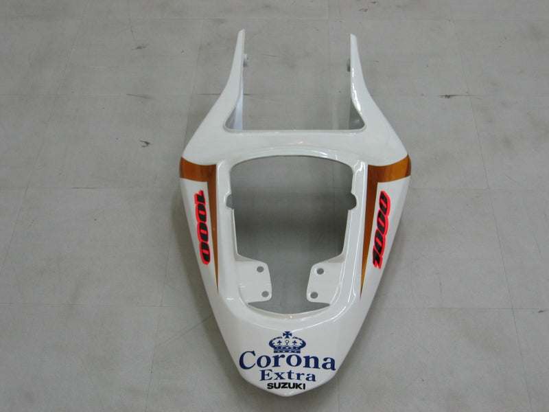 Fairings 2003-2004 Suzuki GSXR 1000 Yellow & White Corona Racing Generic