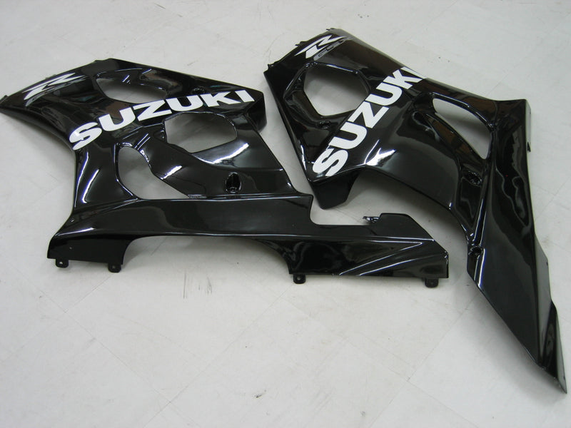 Fairings 2003-2004 Suzuki GSXR 1000 Black Suzuki GSXR Racing Generic