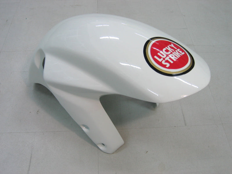 Fairings 2003-2004 Suzuki GSXR 1000 White & Red Lucky Strike  Generic