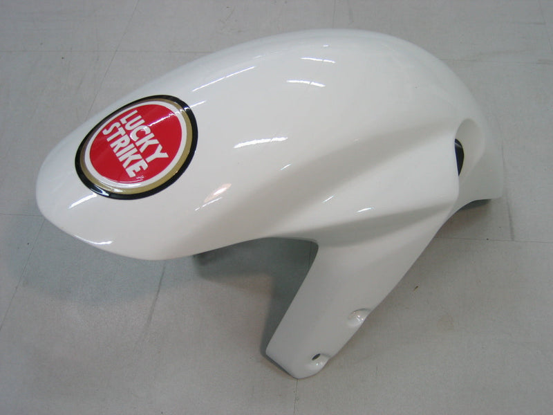 Fairings 2003-2004 Suzuki GSXR 1000 White & Red Lucky Strike  Generic