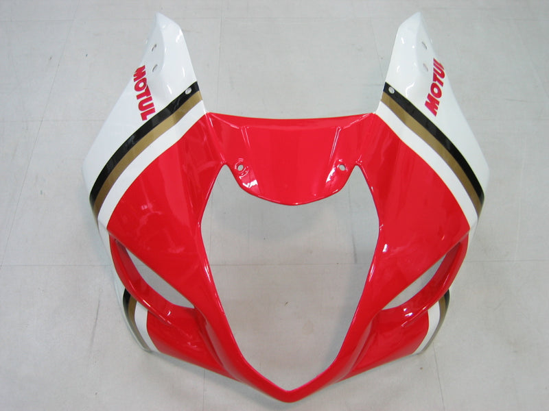 Fairings 2003-2004 Suzuki GSXR 1000 White & Red Lucky Strike Racing Generic