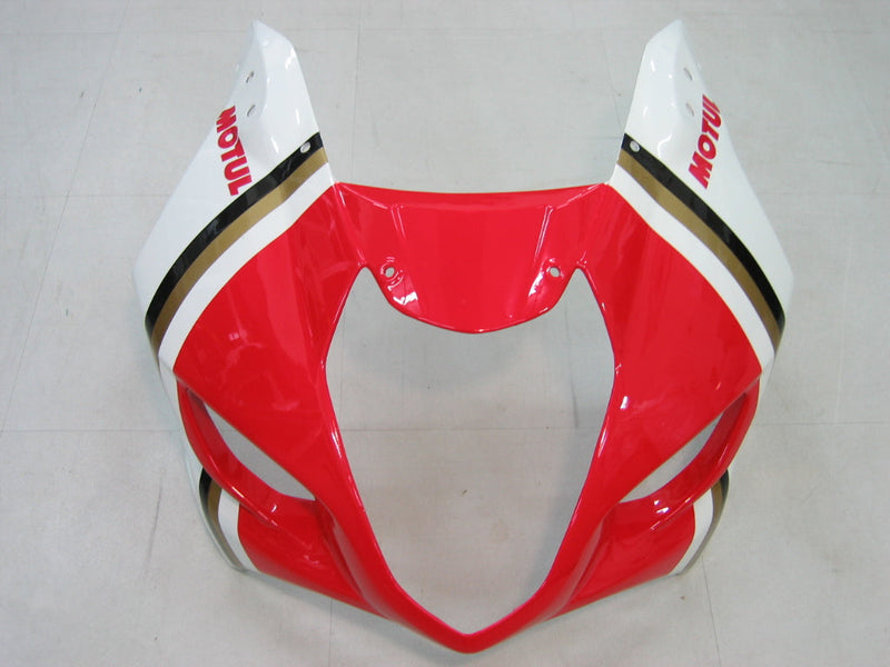 Fairings 2003-2004 Suzuki GSXR 1000 White & Red Lucky Strike  Generic