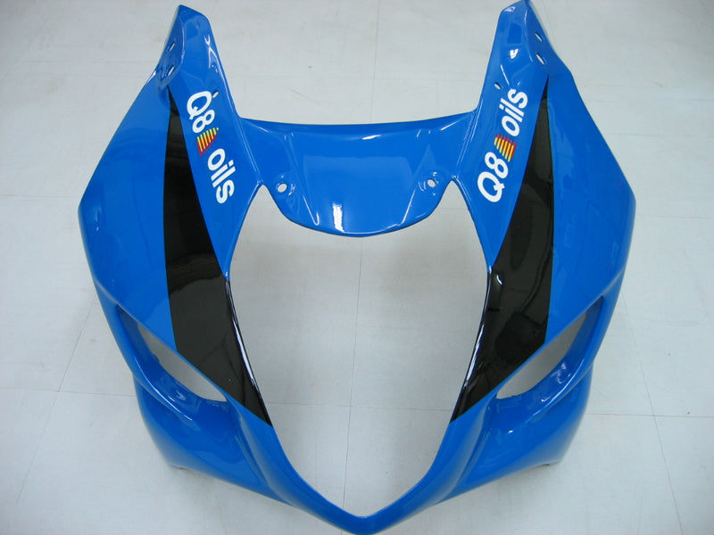 For GSXR1000 2003-2004 Bodywork Fairing Black Blue ABS Injection Molded Plastics Set