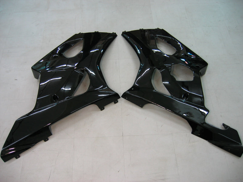 For GSXR1000 2003-2004 Bodywork Fairing Black ABS Injection Molded Plastics Set