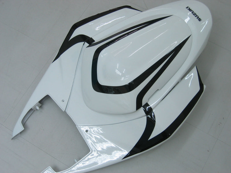 Fairings 2005-2006 Suzuki GSXR 1000 White Black Alstare Racing Generic