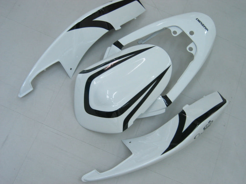 Fairings 2005-2006 Suzuki GSXR 1000 White Black Alstare  Generic