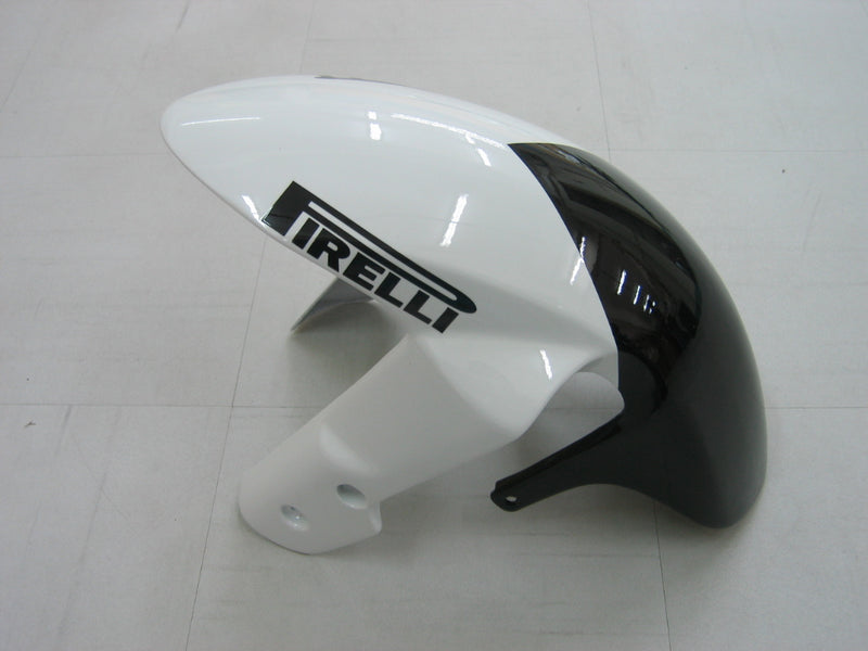 Fairings 2005-2006 Suzuki GSXR 1000 White Black Alstare Racing Generic