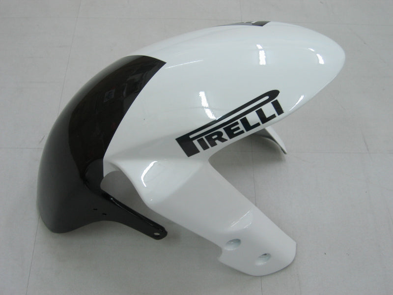 Fairings 2005-2006 Suzuki GSXR 1000 White Black Alstare Racing Generic