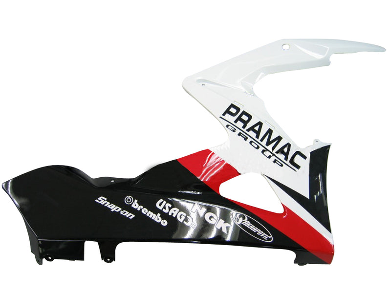 Fairings 2005-2006 Suzuki GSXR 1000 White Black Pramac Racing Generic