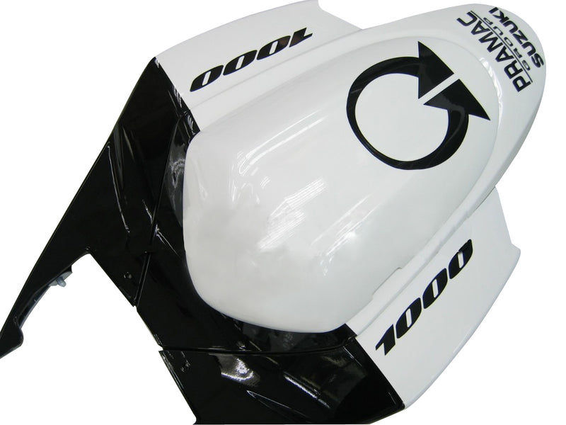 Fairings 2005-2006 Suzuki GSXR 1000 White Black Pramac Racing Generic