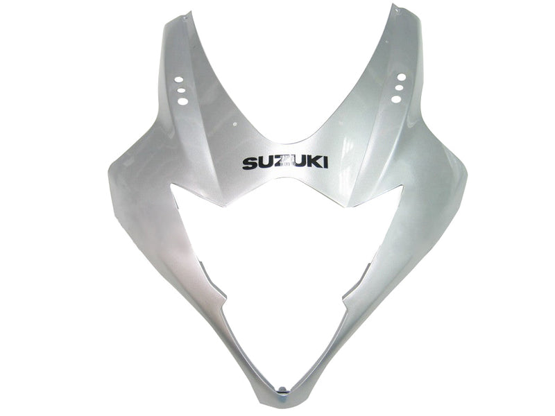 Fairings 2005-2006 Suzuki GSXR 1000 White & Silver GSXR  Generic