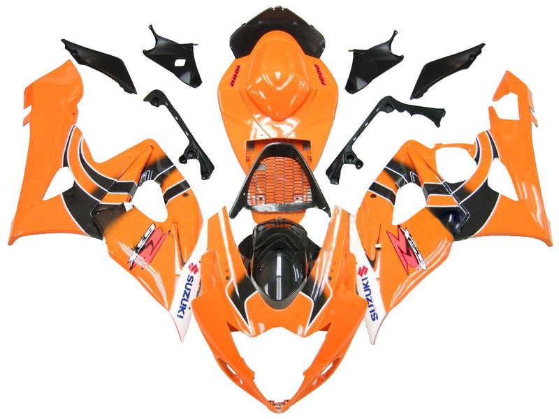 Fairings 2005-2006 Suzuki GSXR 1000 Orange & Black GSXR  Generic