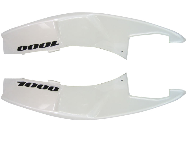 Fairings 2005-2006 Suzuki GSXR 1000 White & Black GSXR Racing Generic