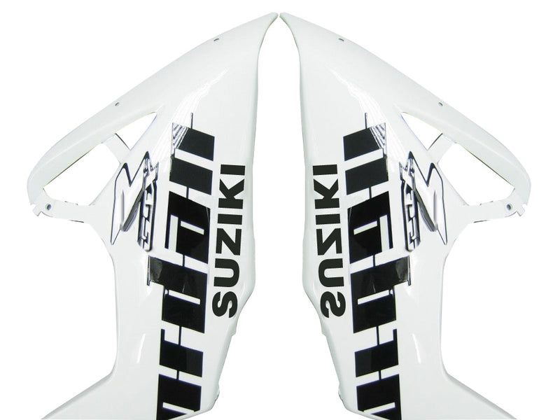 Fairings 2005-2006 Suzuki GSXR 1000 White & Black Jordan  Generic